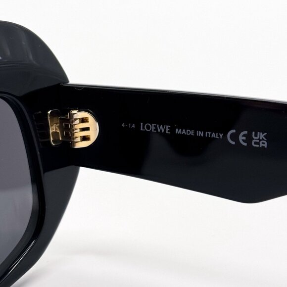 NEW LOEWE SUNGLASSES LW40128I 01A BLACK WOMEN EYEWEAR LOEWE